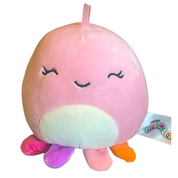 NEW Jeanne the Octopus Ornament (From Box Set) Squishmallows 4" - Picture 1 of 4